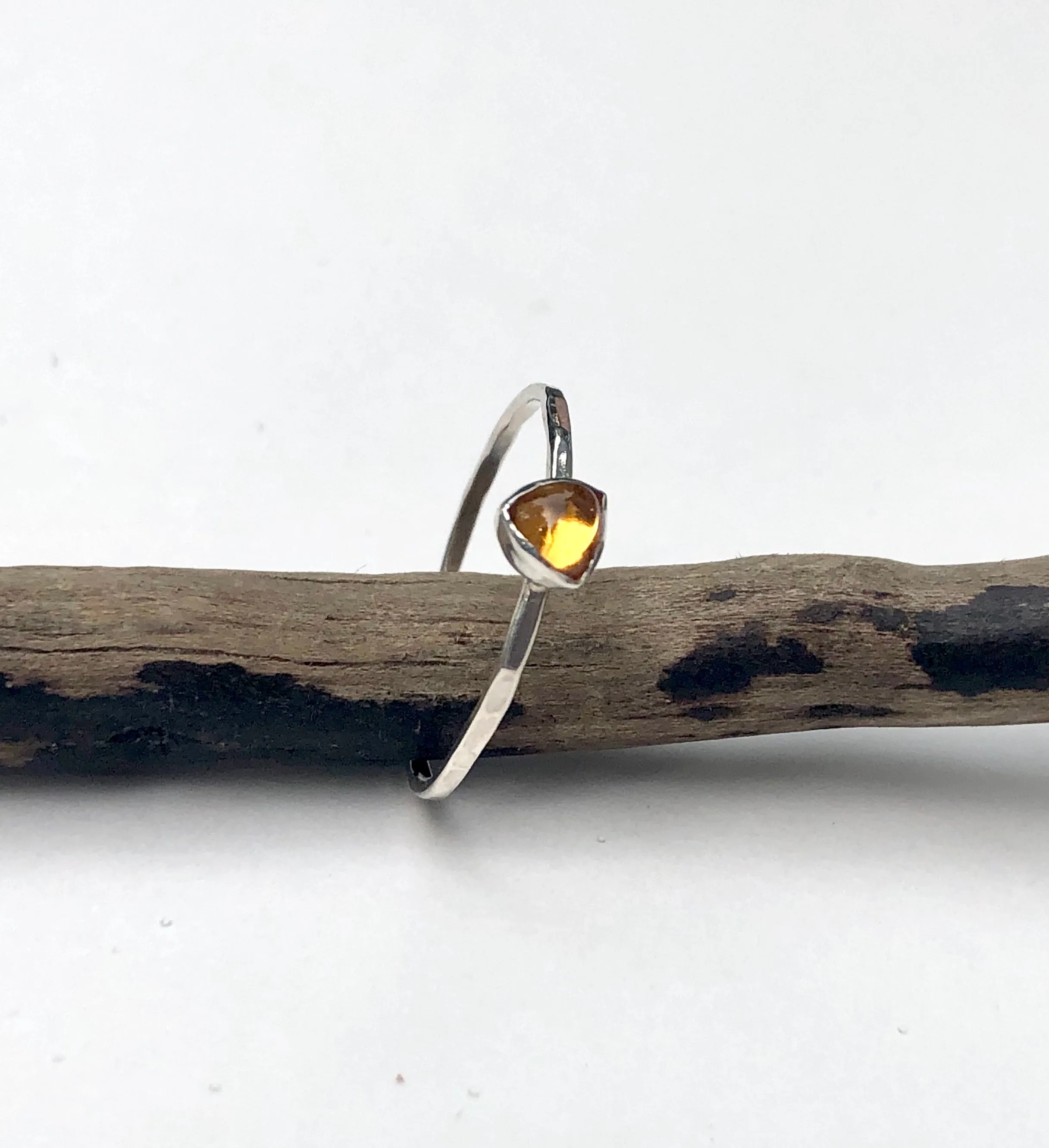 Joy - Citrine Stacking Ring