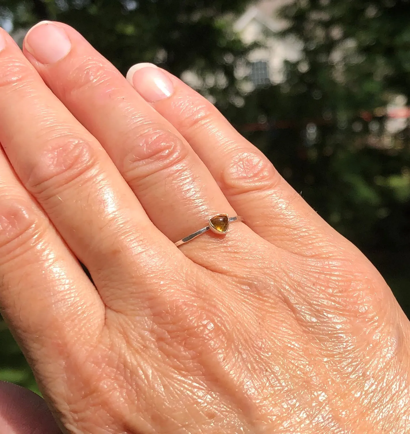 Joy - Citrine Stacking Ring