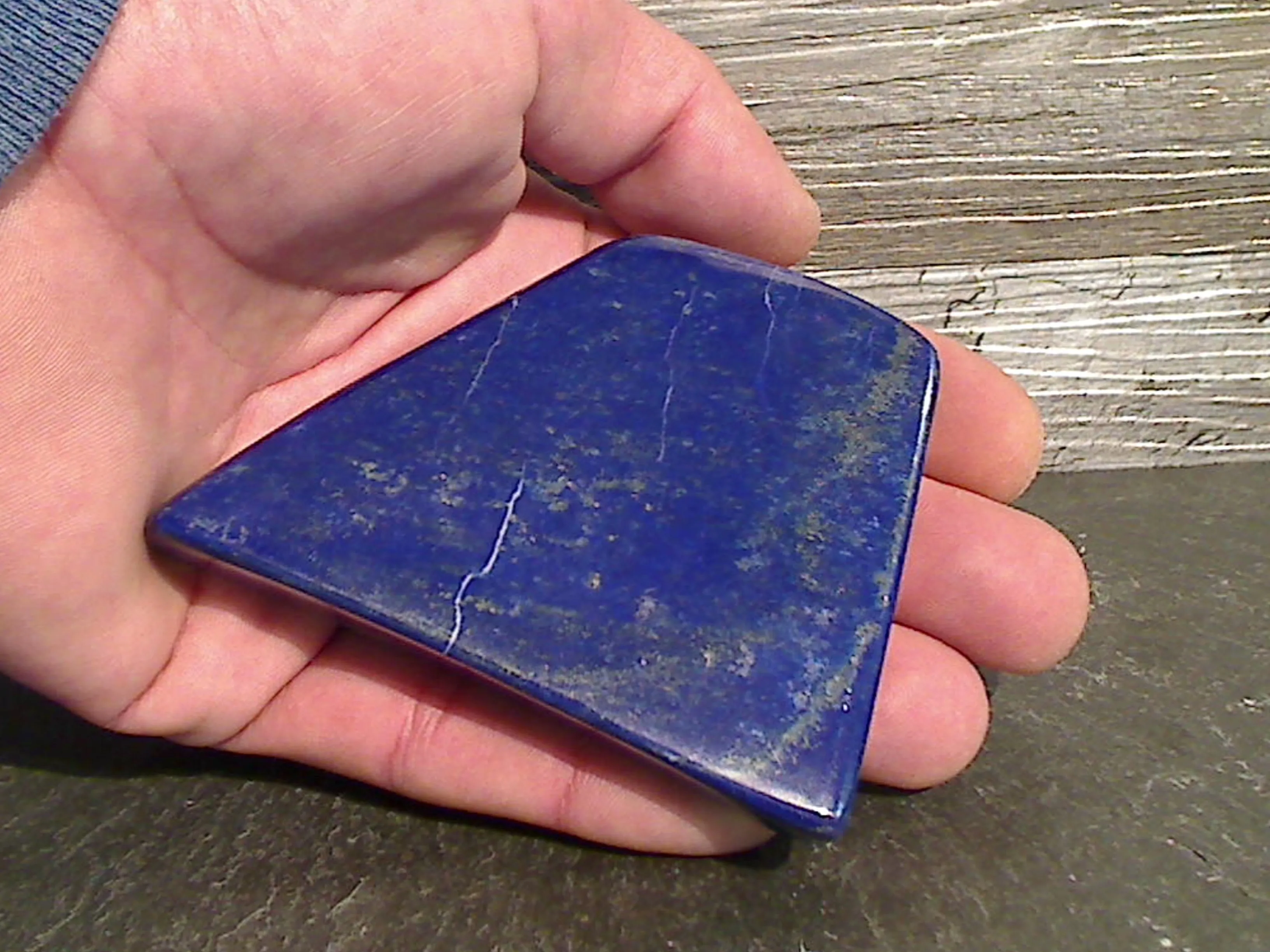 Lapis Lazuli 190g Full Polished Slab