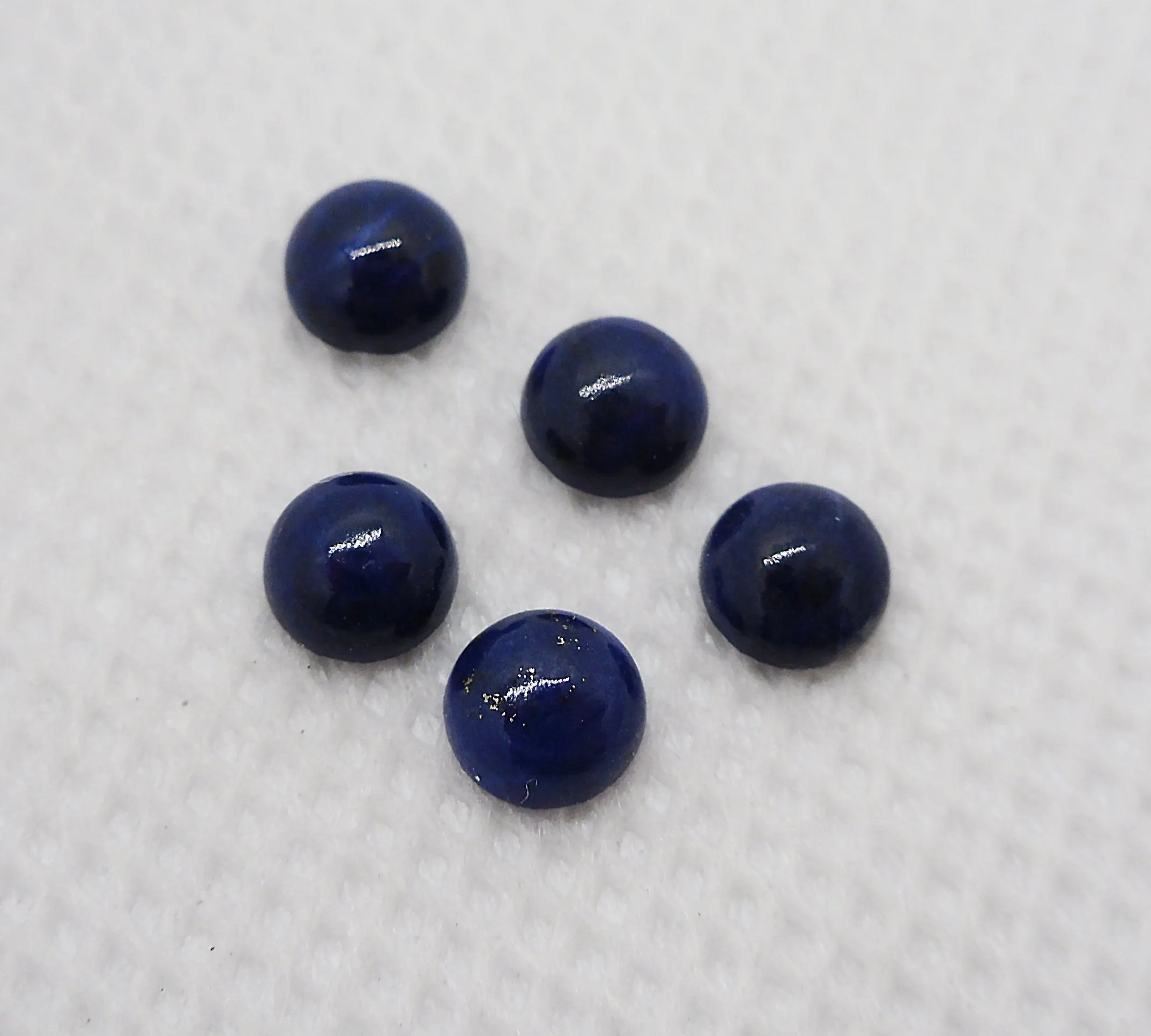 Lapis Lazuli Cabochon Round 4mm