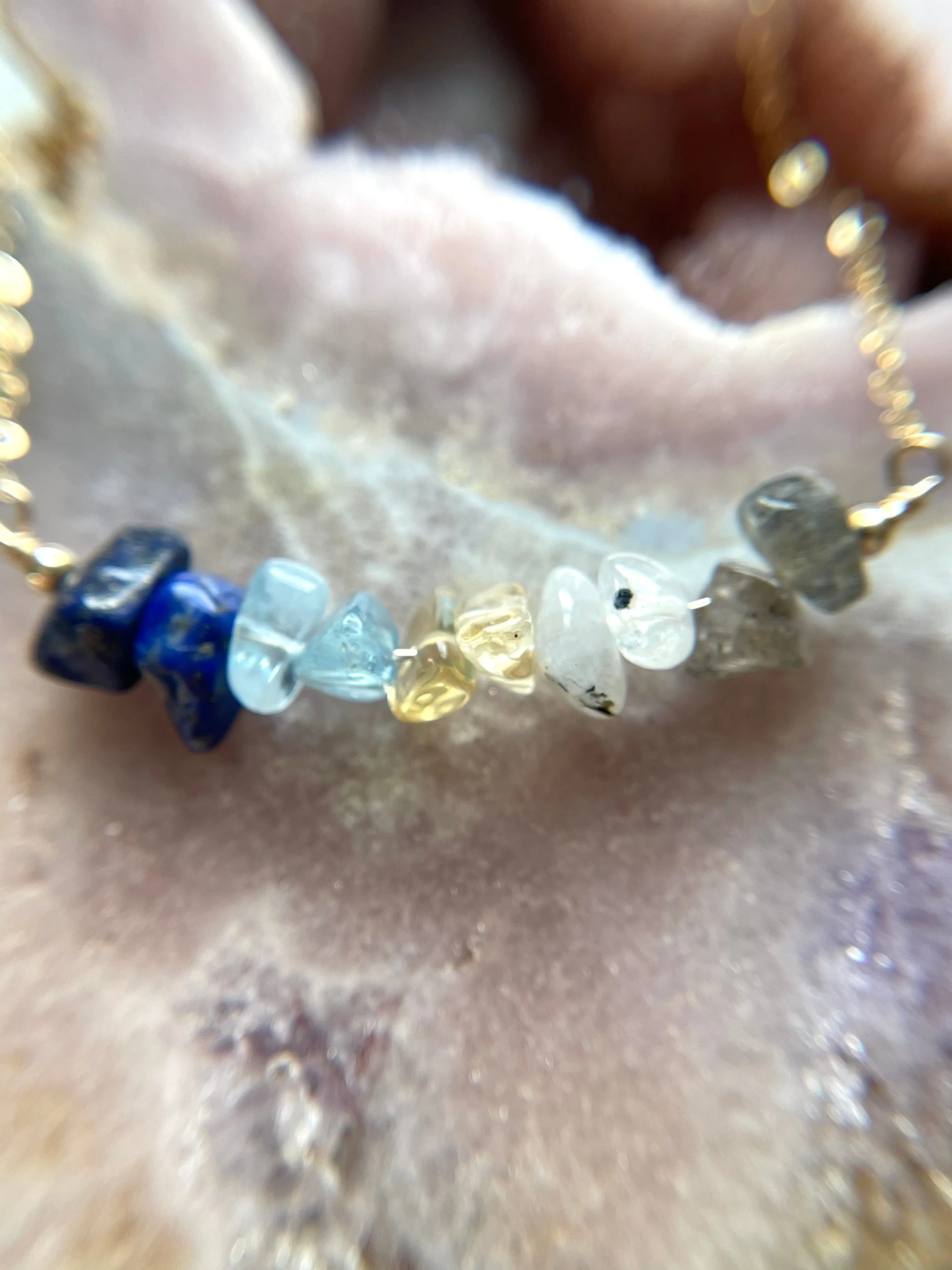 Libra  Zodiac Sign Crystal Necklace - September Birthday Gift - October  Birthday Gift - Zodiac Gift - Crystal Healing