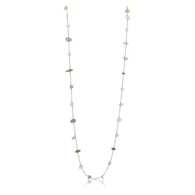 Long Necklace VIE OCEANE Green SI