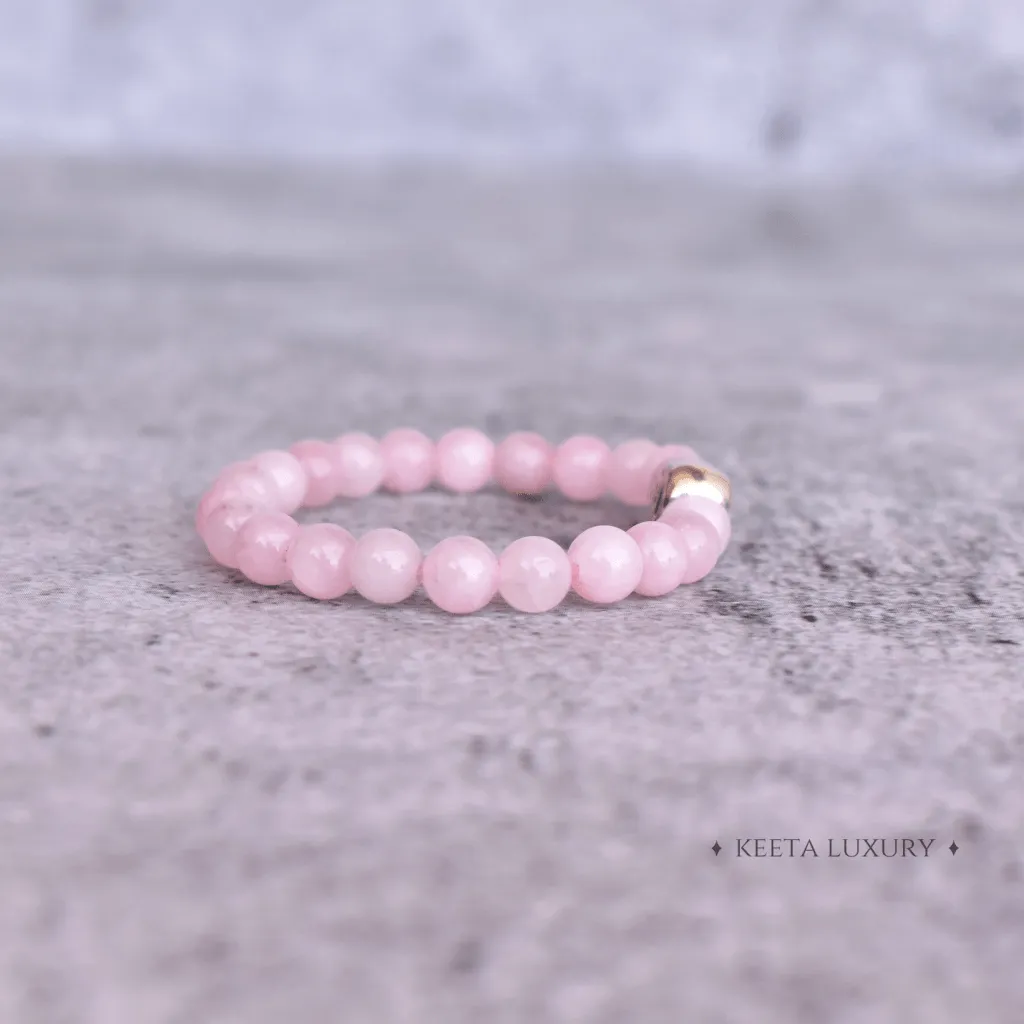 Lotus Bloom - Rose Quartz Bracelets