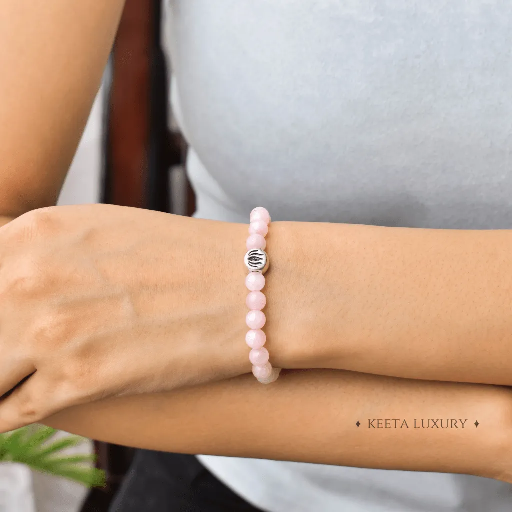 Lotus Bloom - Rose Quartz Bracelets