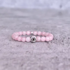 Lotus Bloom - Rose Quartz Bracelets