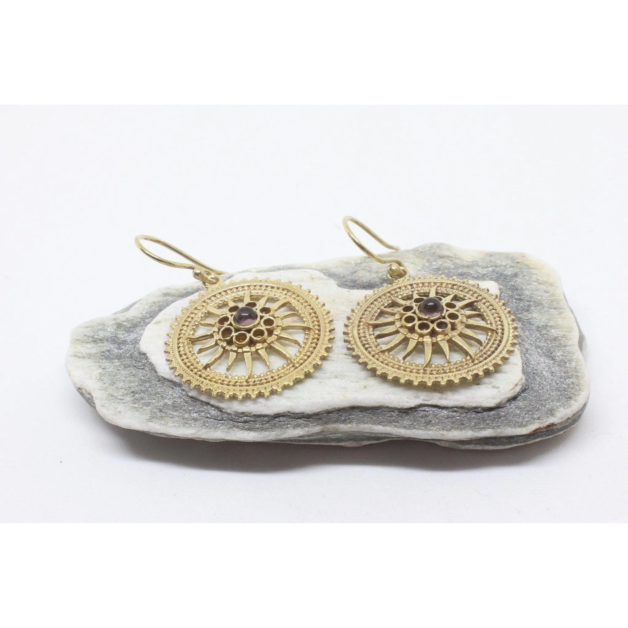 Maeve Brass Earrings