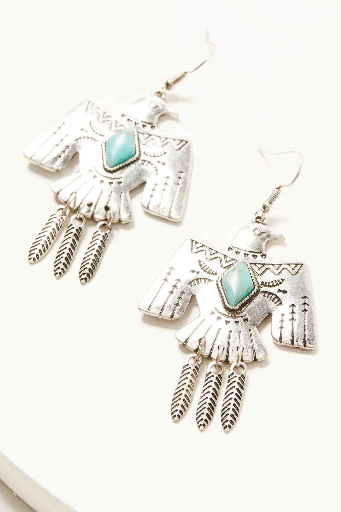 Maragot Antique Thunderbird Earrings