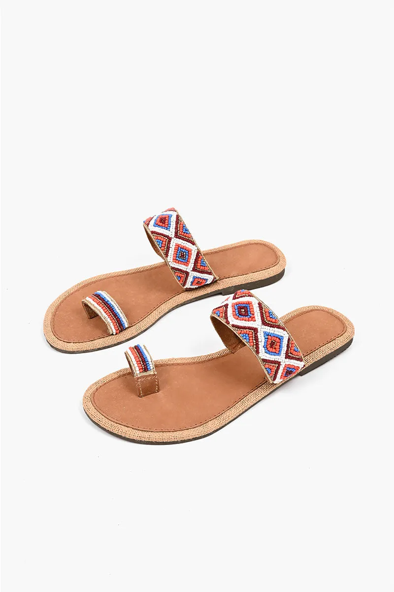 Mazarine Toe-Ring Sandals