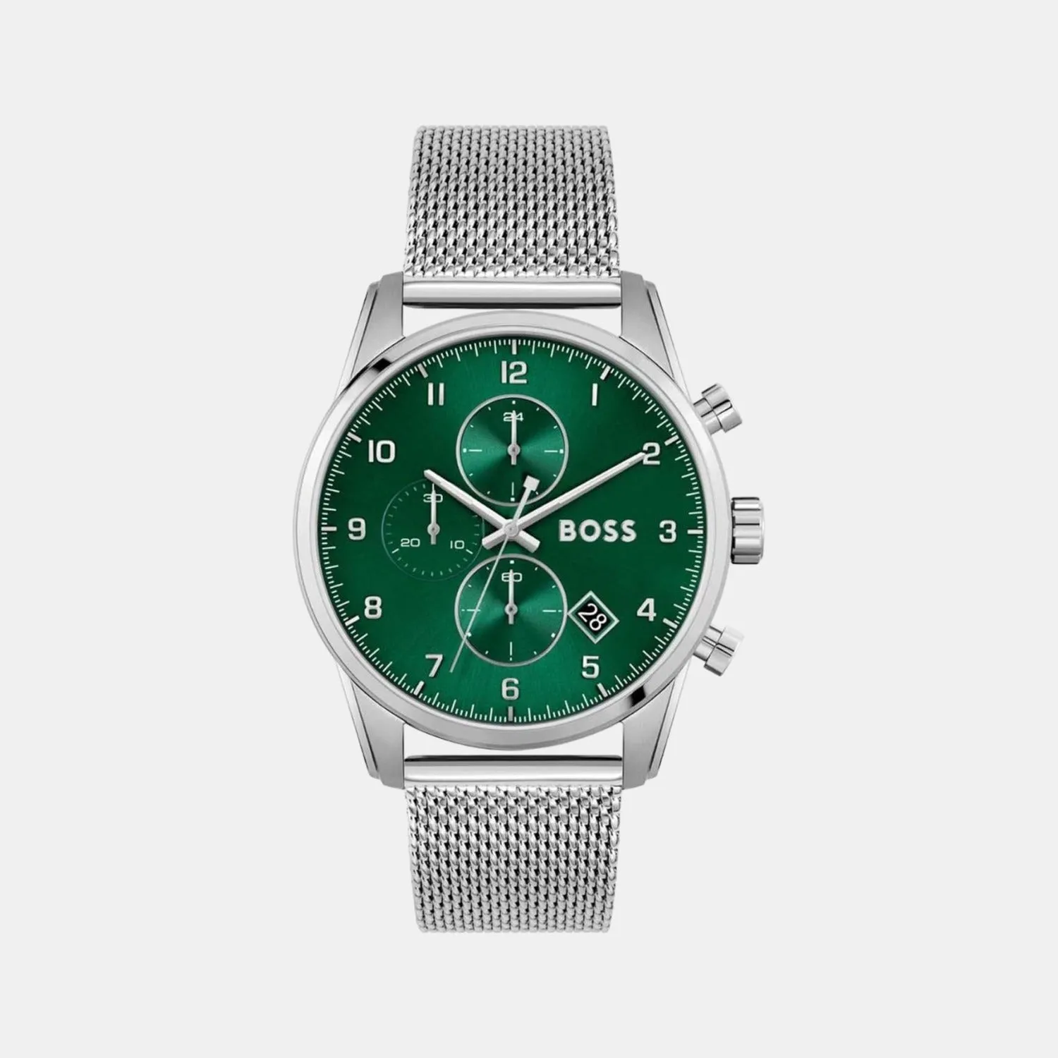 Men Green Analog Stainless Steel Watch 1513938