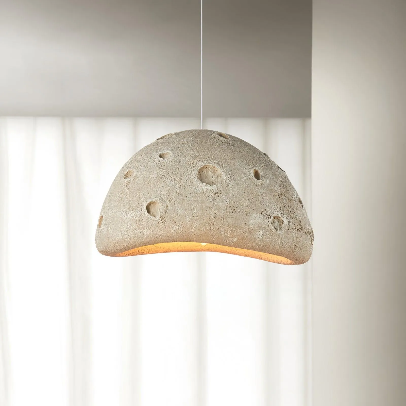 Meteorite Crater Pendant Lamp