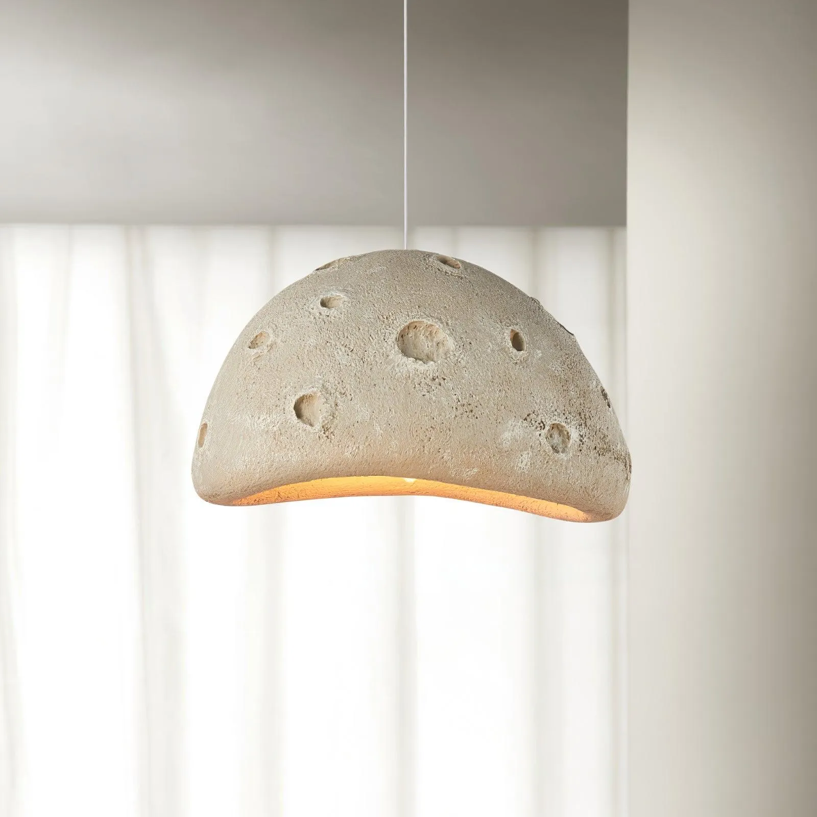 Meteorite Crater Pendant Lamp