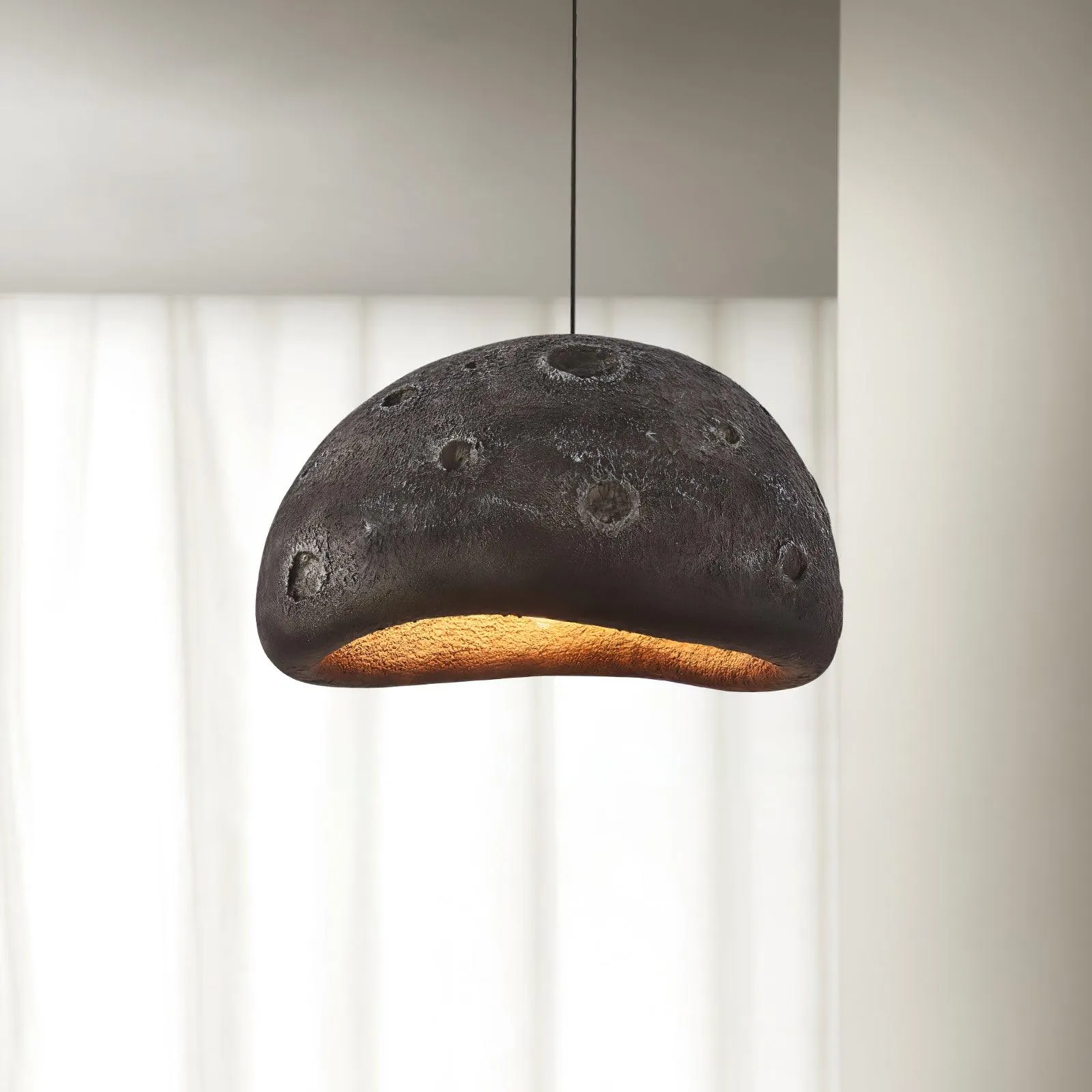 Meteorite Crater Pendant Lamp