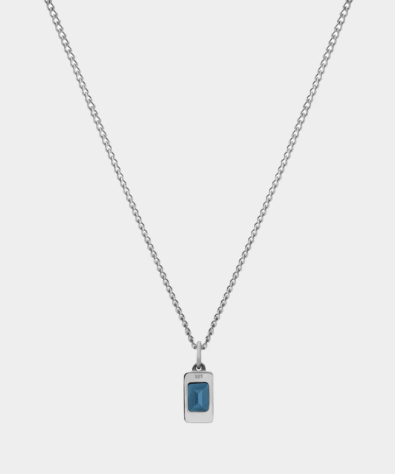 Miansai Valor Topaz Necklace in Sterling Silver