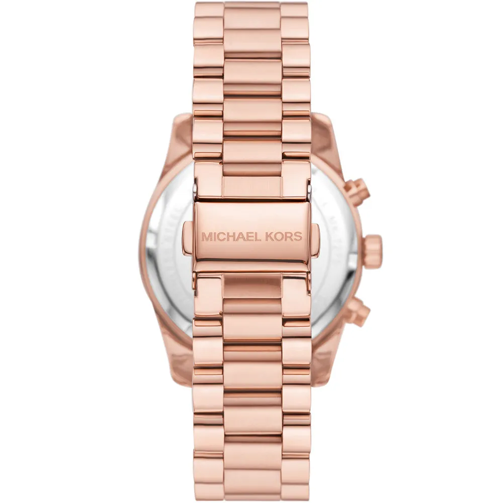 Michael Kors MK7275 Lexington Lux Rose Tone Womens Watch