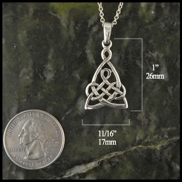 Mother's Knot Pendant and Earring Set