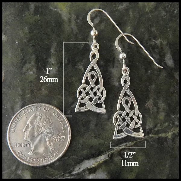 Mother's Knot Pendant and Earring Set