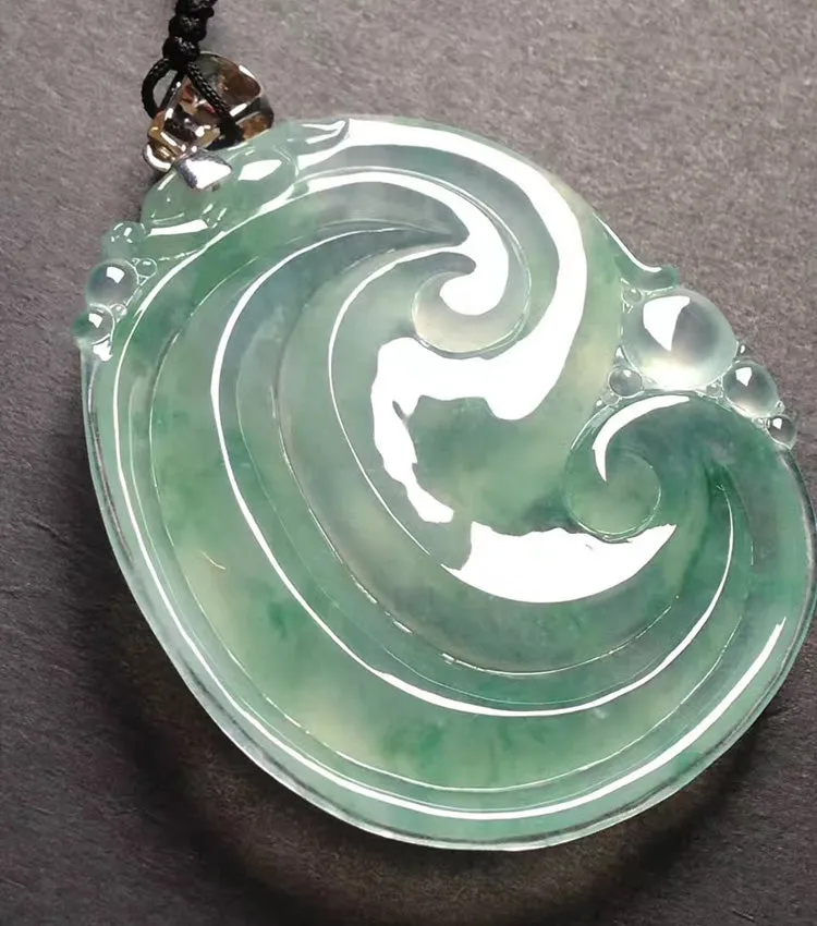 Natural Jade Pendant Jadeite Ruyi Pendant PT226