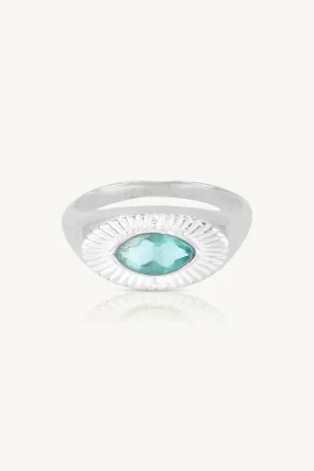 Radiance Apatite Silver Ring