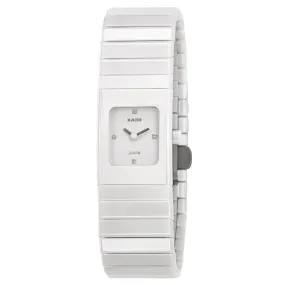 Rado Women's R21712702 Ceramica 19mm White Dial Ceramic Watch