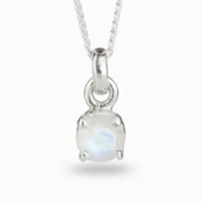 Rainbow Moonstone Necklace