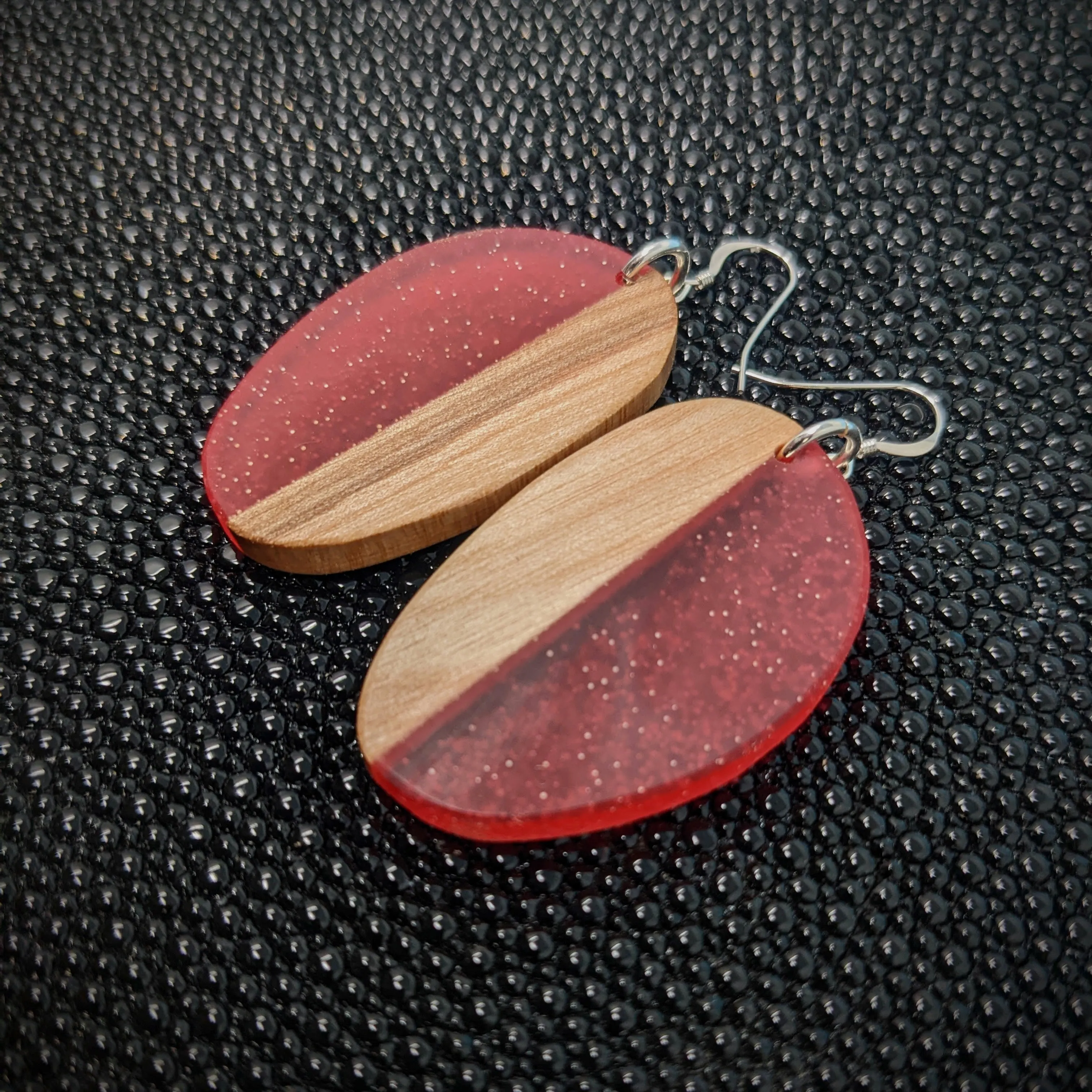 Red Alder Dangle Earrings