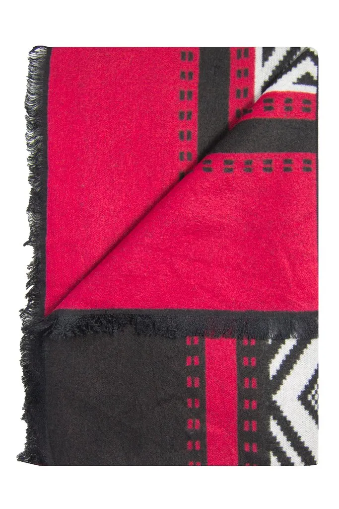 Red & Black Flying Aztec