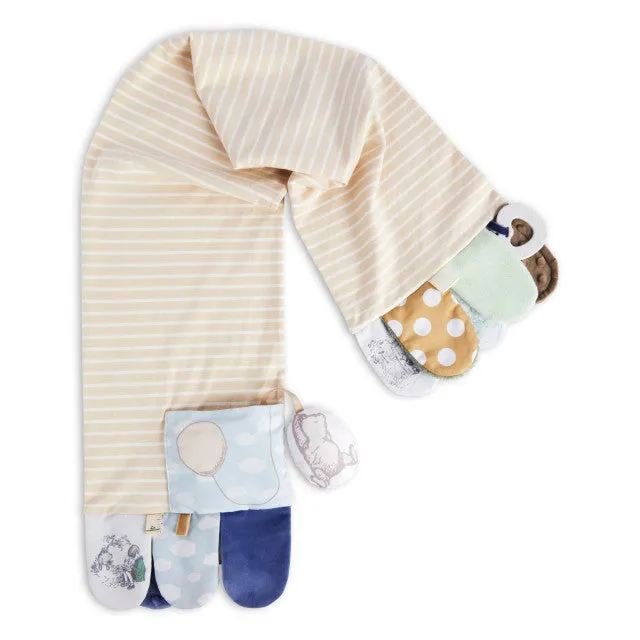 Scarf Mommy & Me Activity Scarf Tan/Blue 5004850073