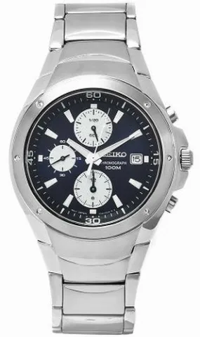 Seiko Chronograph Quartz Analog Men's Watch SND777P1