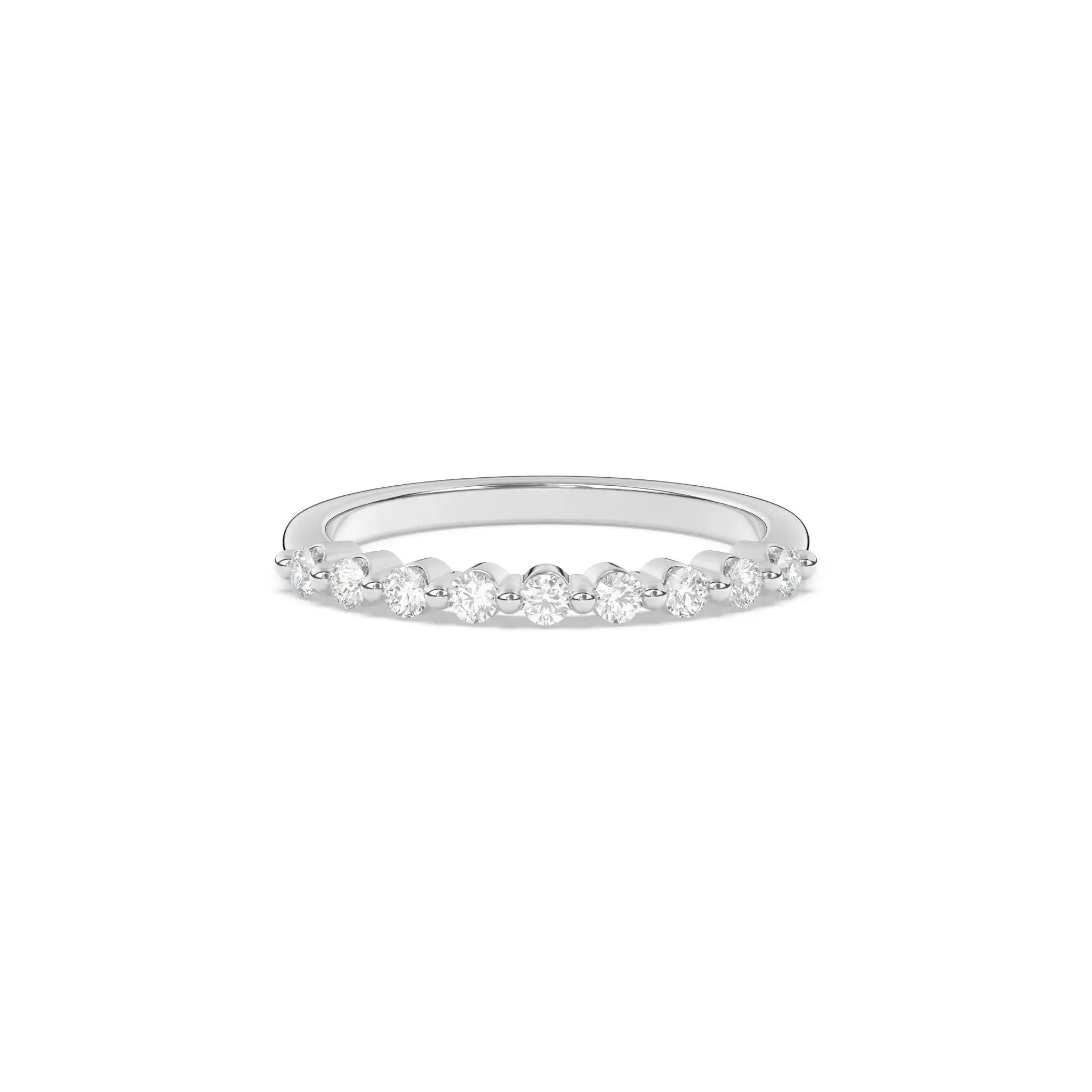 Single Prong Diamond Ring