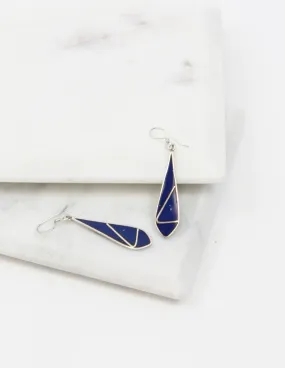 Sterling Silver Lapis Earrings