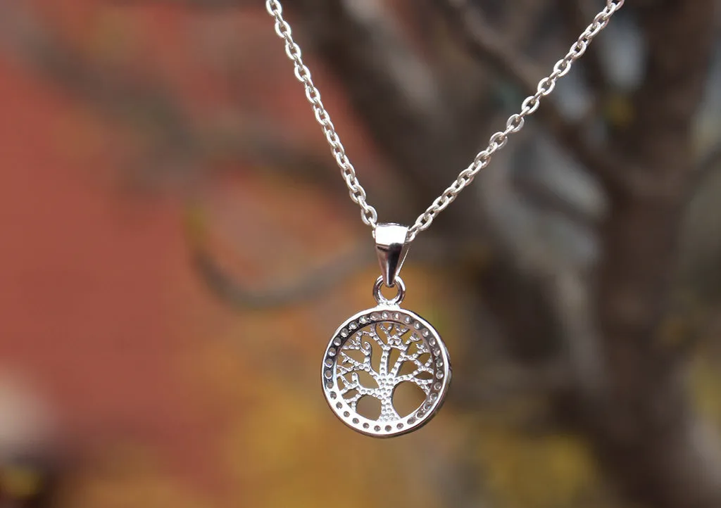 Sterling Silver Tree of Life Pendant