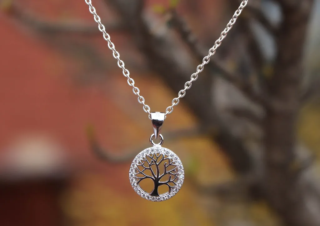 Sterling Silver Tree of Life Pendant