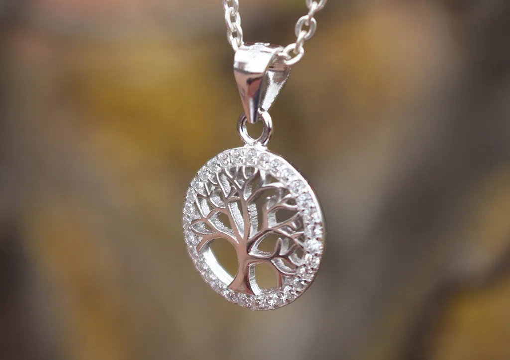 Sterling Silver Tree of Life Pendant