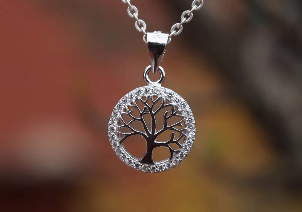 Sterling Silver Tree of Life Pendant