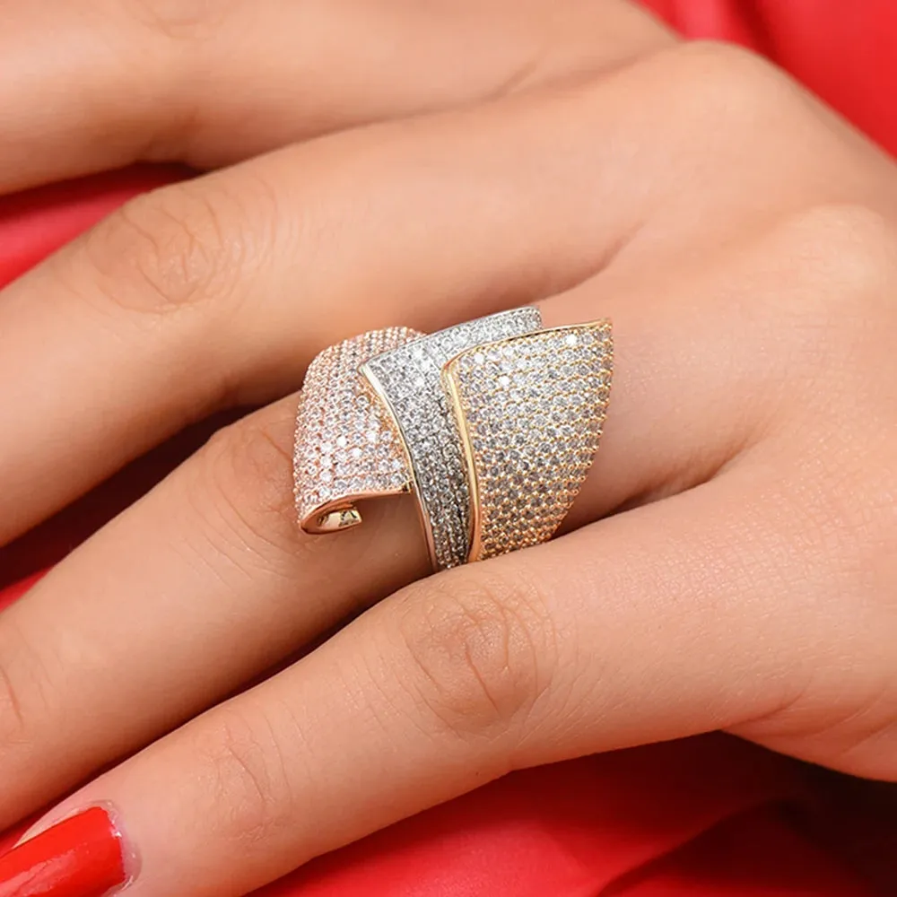 Sydney Opera House High Quality Zirconia Ring