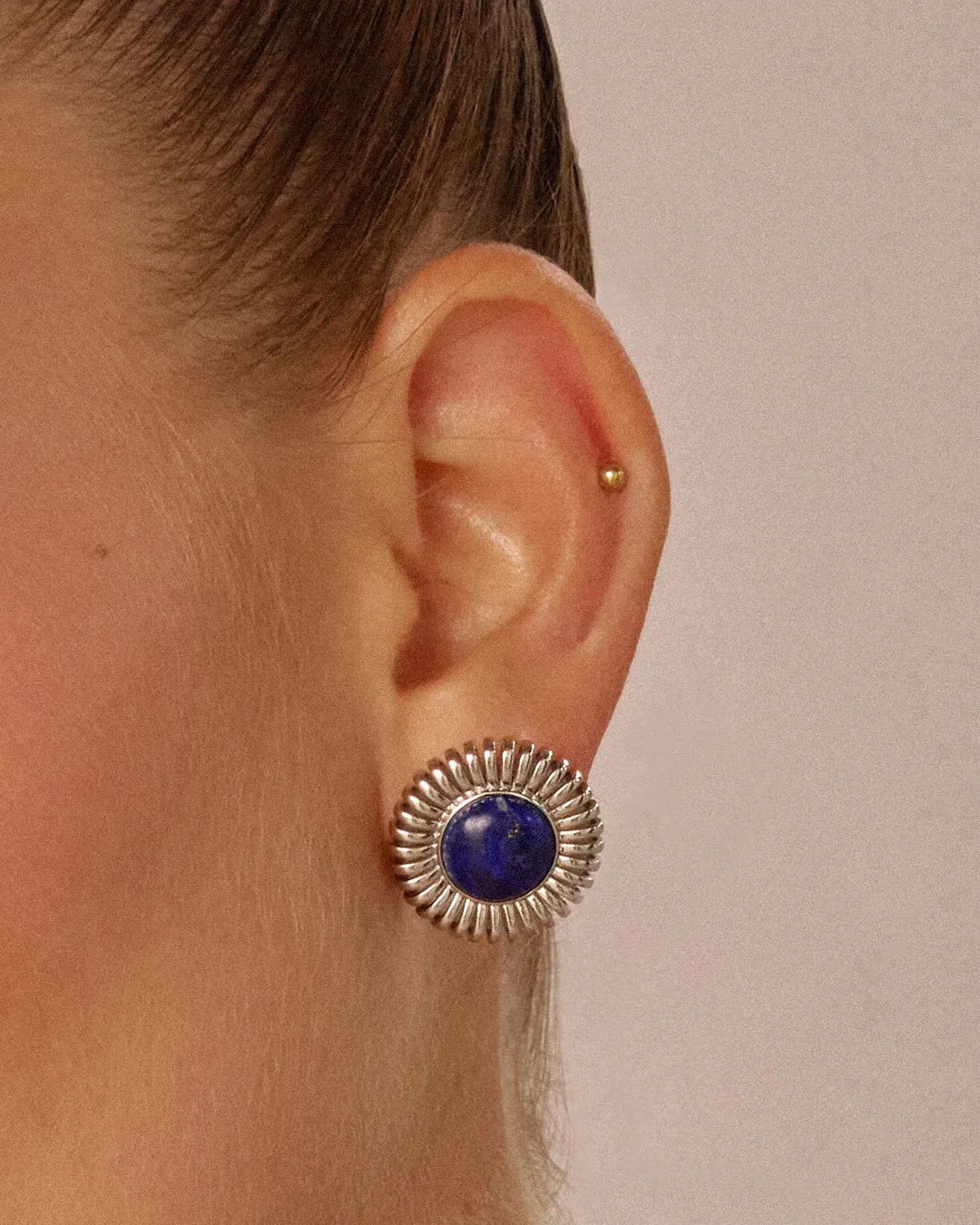 The Lapis Spirale Studs