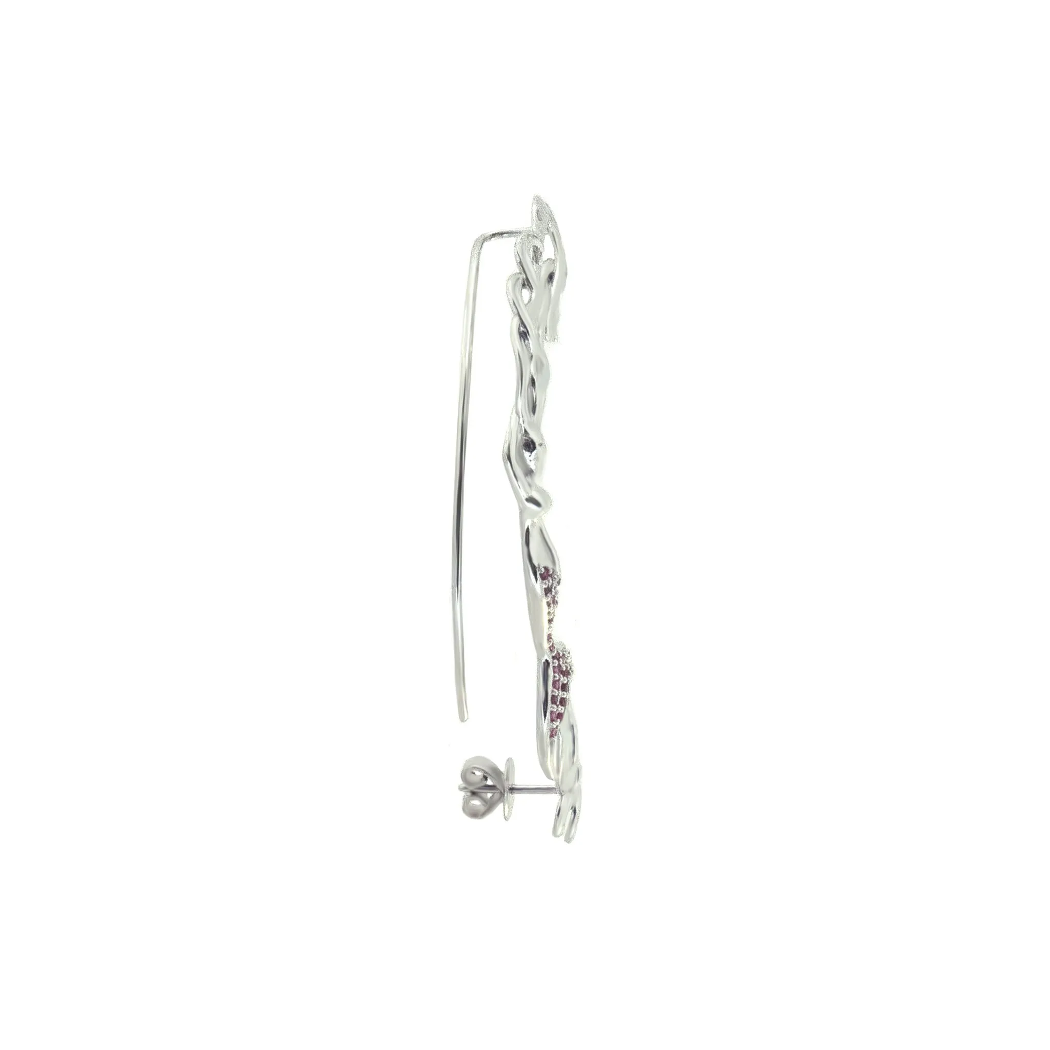 Theresa Ruby Mermaid Ear Cuff 2022-044