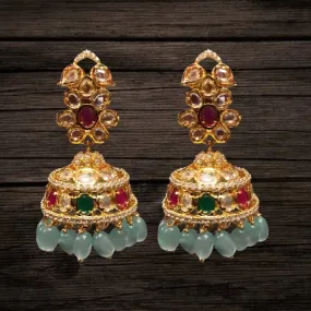 Uncut Diamond Jhumka Set By Asp Fashion Jewellery