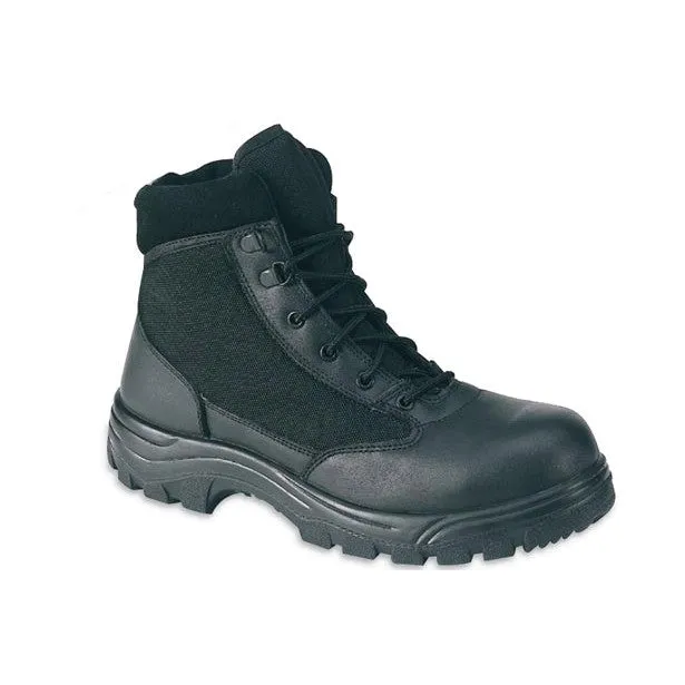 UNISEX WORKZONE BLACK 6"  SOFT TOE BOOT WZN677