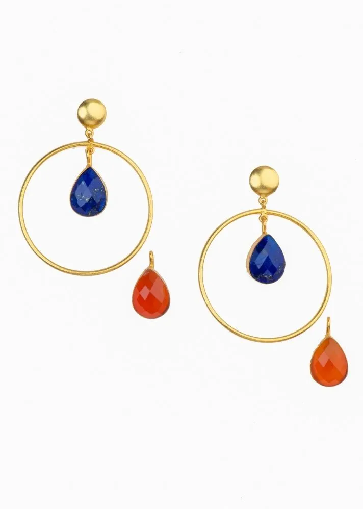 Vibrance Circle Earrings