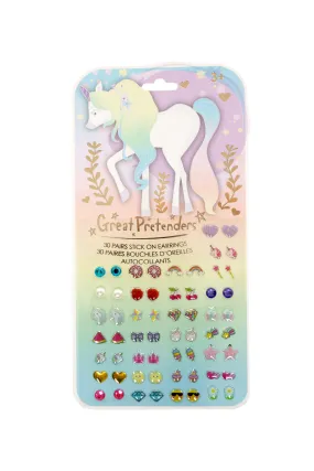 WHIMSICAL UNICORN STICKER EARRINGS