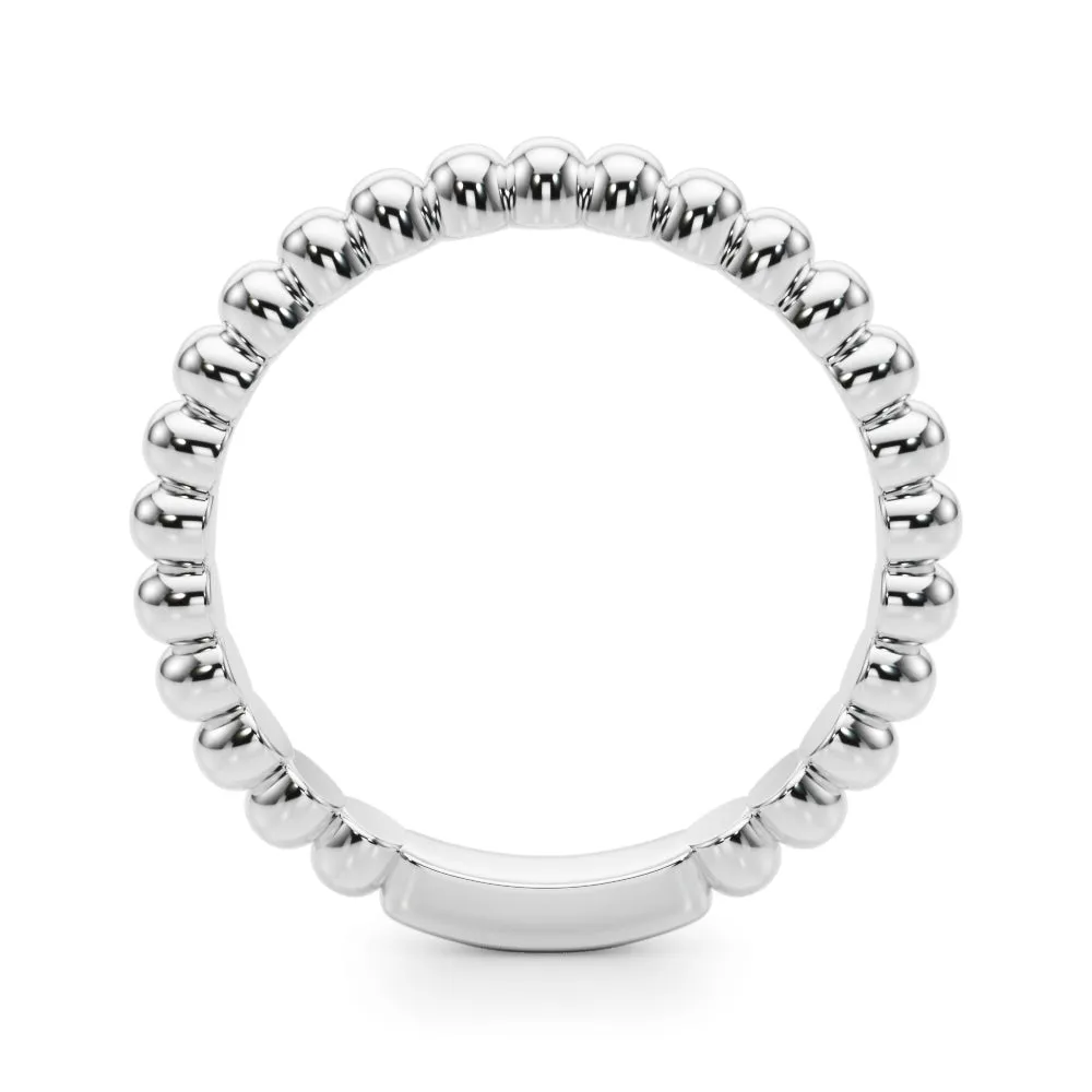 Women's Bead Wedding Ring