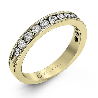 ZR45 Anniversary Ring in 14k Gold with Diamonds